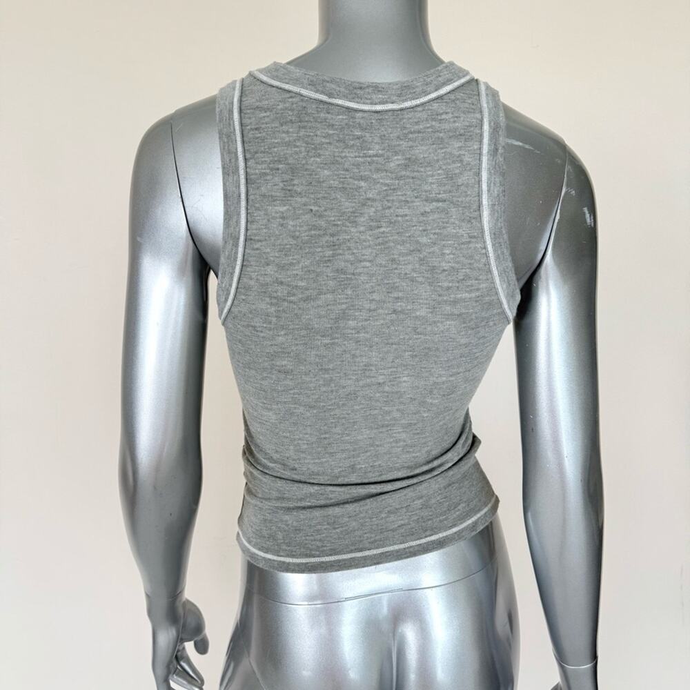 LUSH women tank grey top size S - Picture 2 of 7